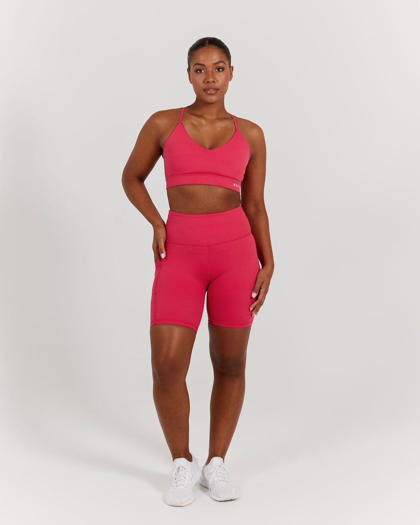 BIKER SHORTS - RASPBERRY